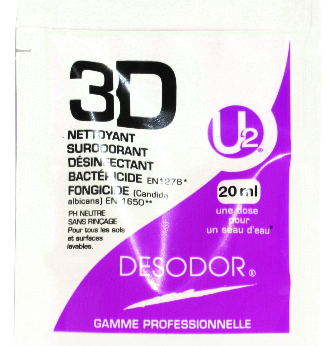 Détergent surodorant désinfectant - 20ml 