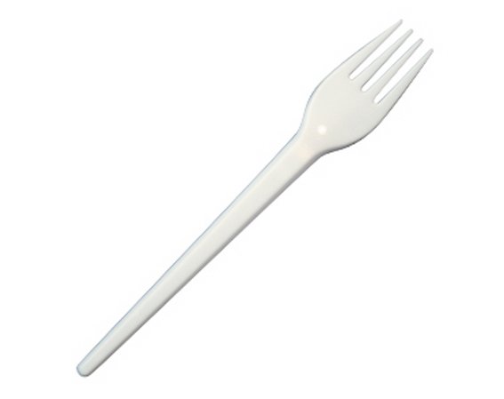 24 fourchettes plastique