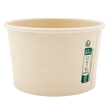 50 pots à glace 240ml