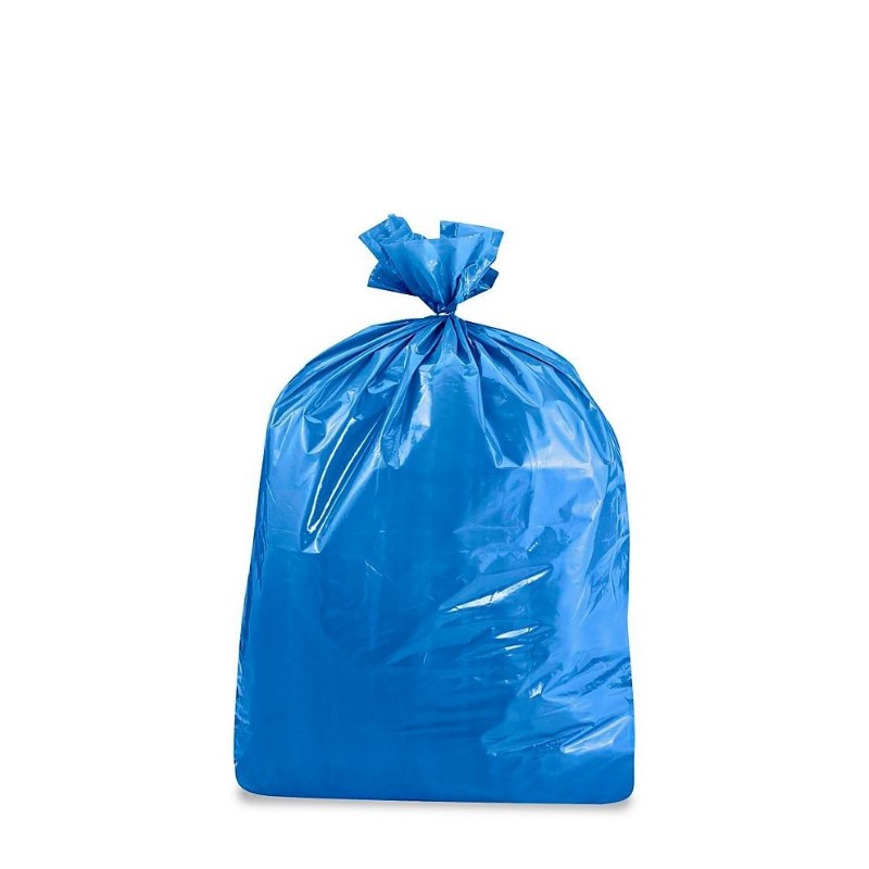 Tikitea, votre partenaire hygiène en Polynésie Française - Nos produits -  USTENSILES DE NETTOYAGE - Poubelles et sacs - Sacs poubelle à lien gamme  economique - 50 sacs poubelle haute densité 50 litres