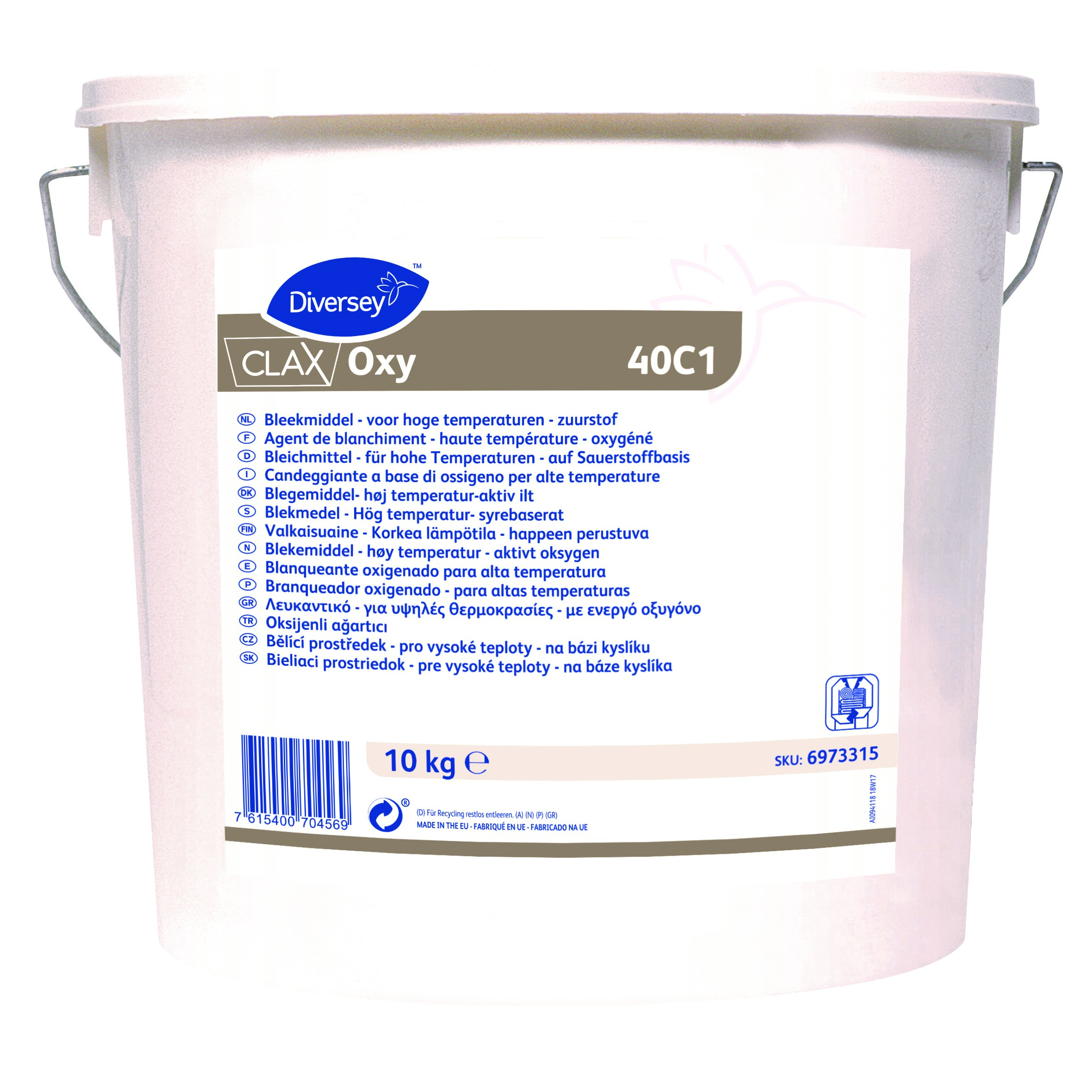 Additif de blanchiment oxygéné pour linge  - 10kg