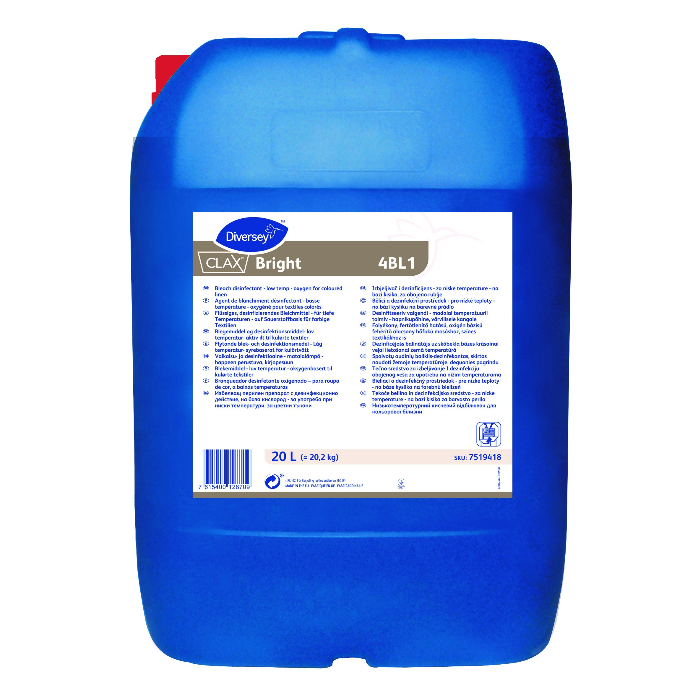 Agent de blanchiment basse température  - 20L