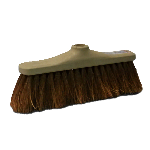 Balai coco 29 cm à monture plastique