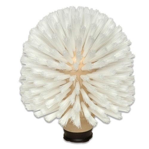 Brosse à cuve, blanche Ø 13.5cm fibres mi-dures