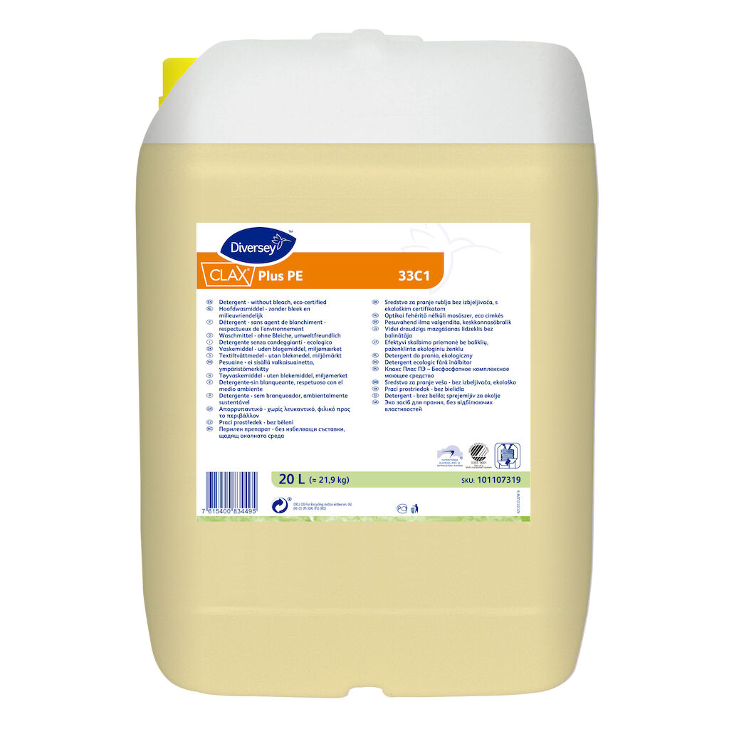 Lessive complète à froid CLAX 3RL3 certifiée écologique - 20 litres