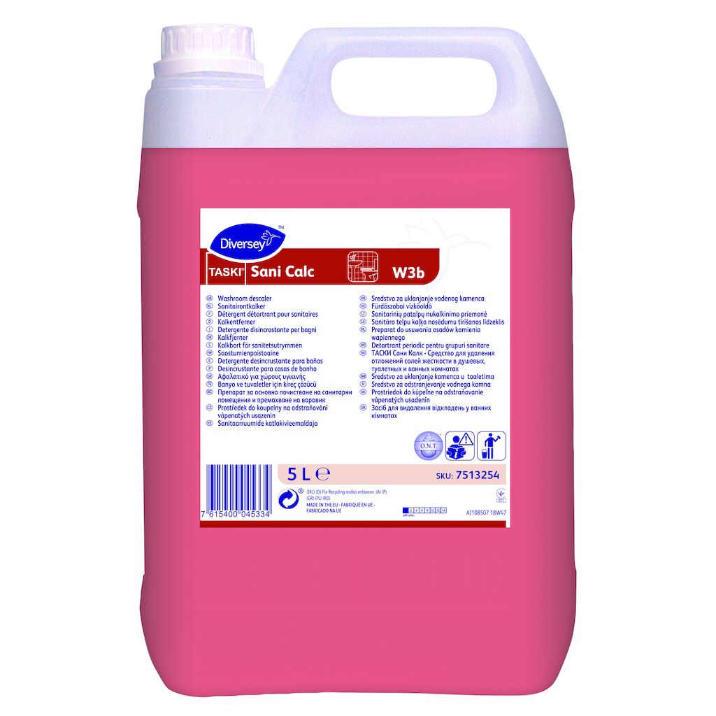 Détergent détartrant pour sanitaires - 5L