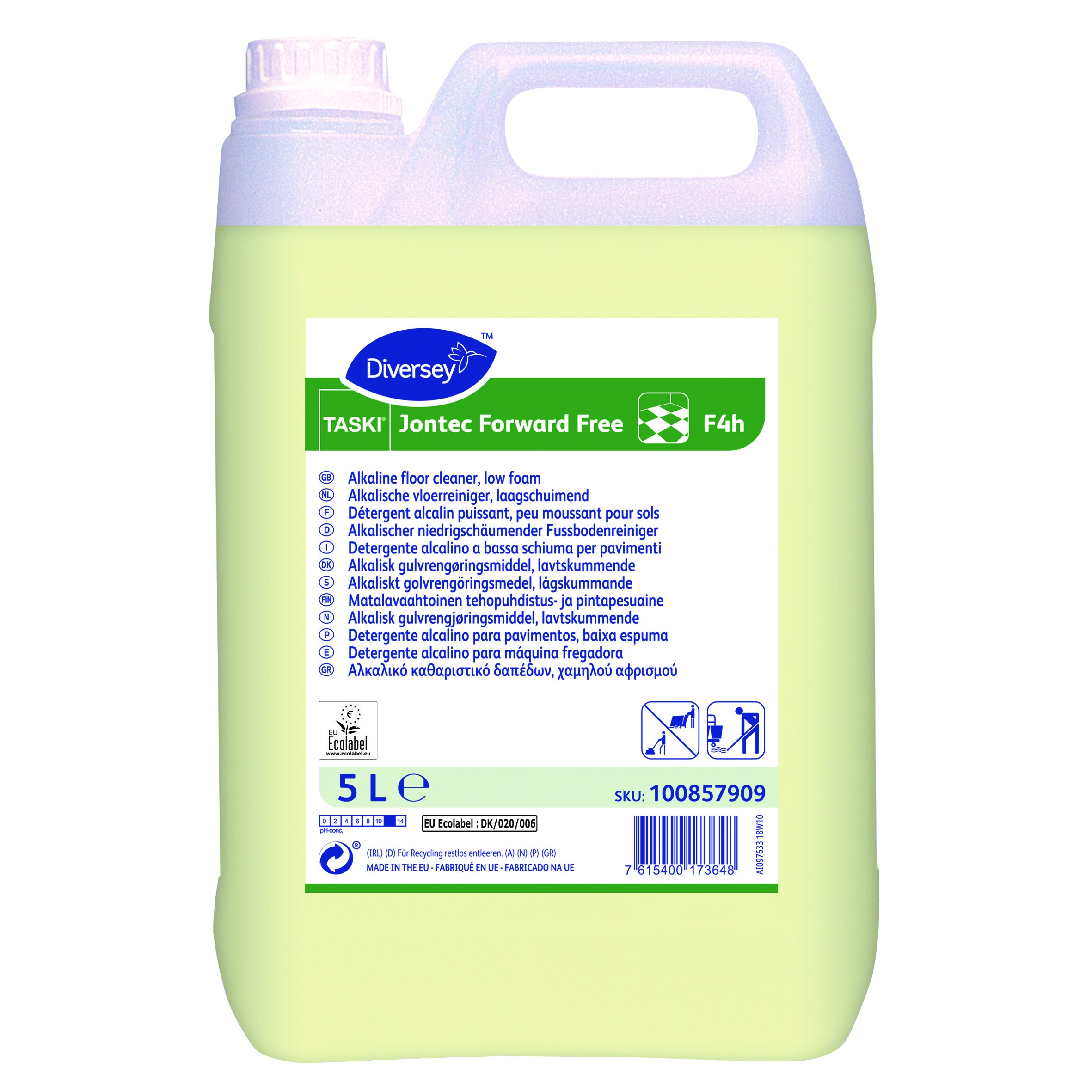 Détergent alcalin Ecolabellisé - 5l