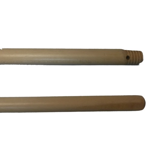 Manche en bois longueur 1,40 m avec embout à trou