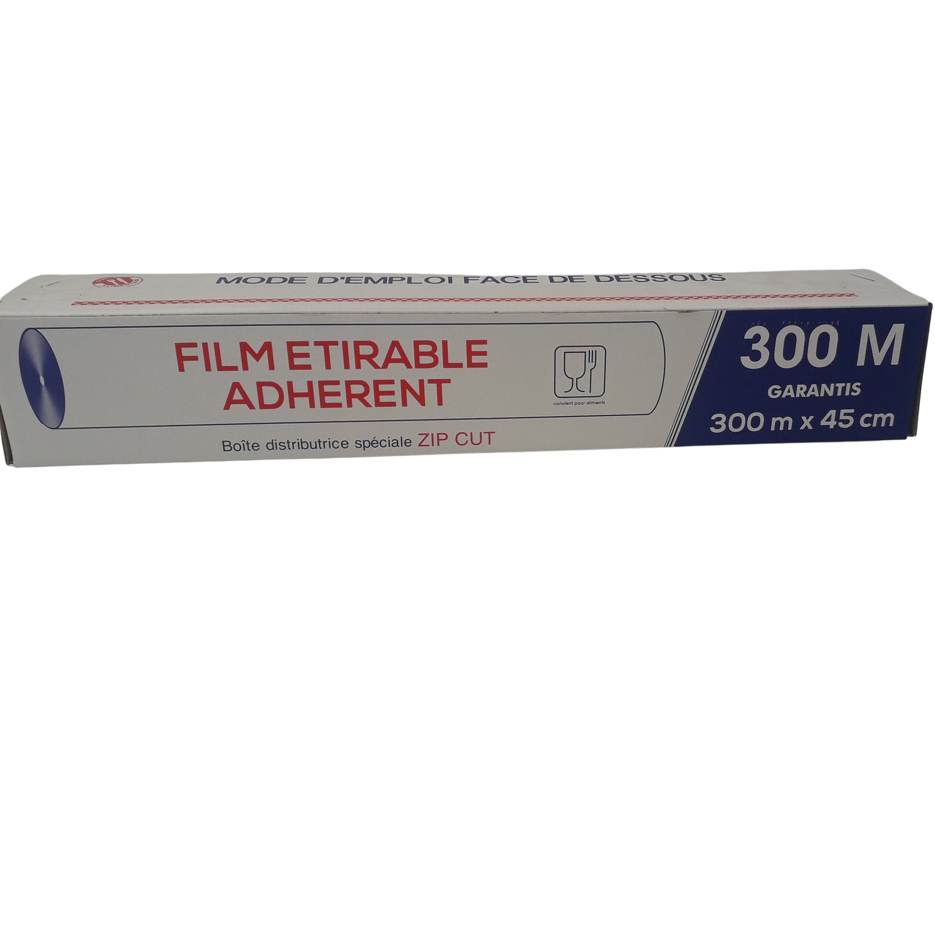 FILM ETIRABLE 300 M X 45 CM boîte distributrice