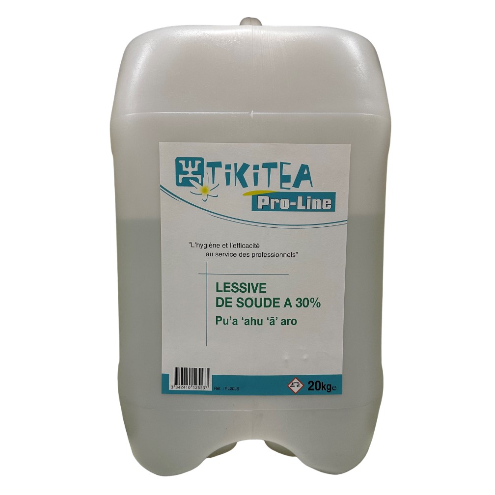 Tikitea, votre partenaire hygiène en Polynésie Française - Nos produits -  DETERGENCE - Hygiène Générale - Droguerie - Lessive de soude - 20kg