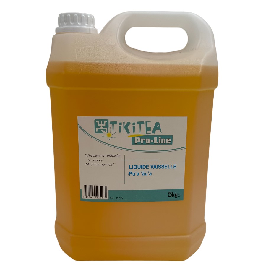 Tikitea, votre partenaire hygiène en Polynésie Française - Nos produits - - Liquide  vaisselle - 5L