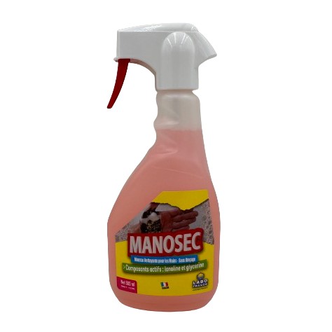 Mousse nettoyante pour les mains sans rinçage