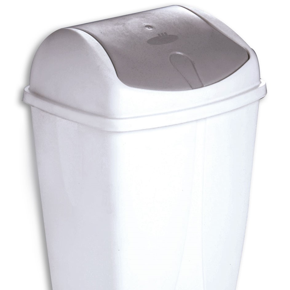 Poubelle 50 litres avec couvercle basculant