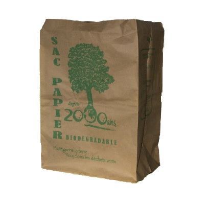 Sac kraft 100L compostable 