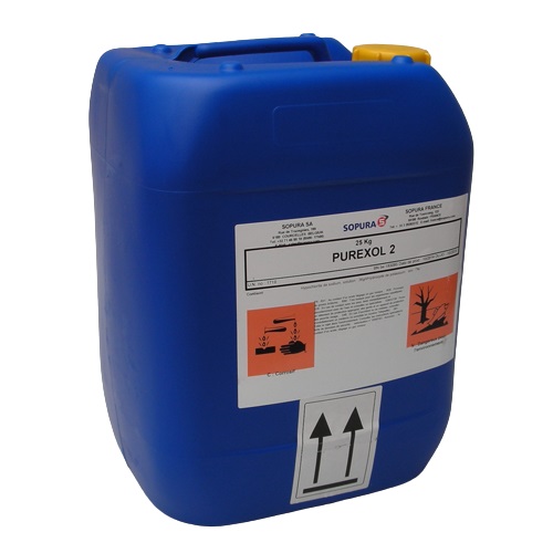 Détergent alcalin chloré polyvalent pour tank et soutireuse