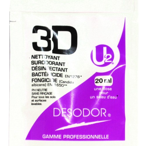 Détergent surodorant désinfectant - 20ml 