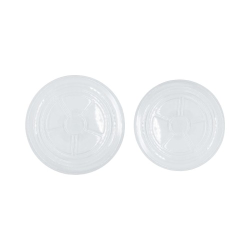 50 couverles PET pour pot à glace 180ml