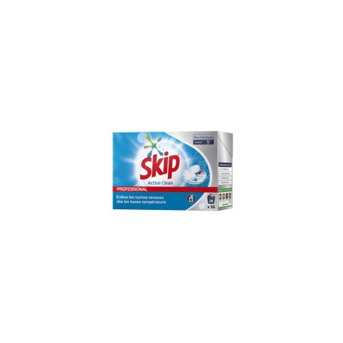 56 tablettes de lavage Skip Professionnel