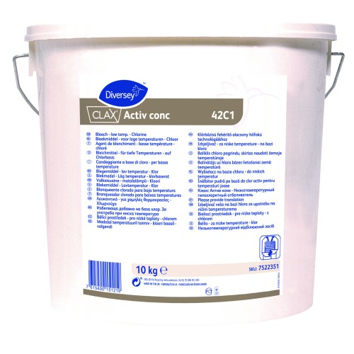 Agent de blanchiment chloré CLAX 4AP1 - 10 kg