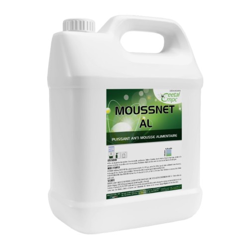 Anti-mousse alimentaire Moussnet AL 5L