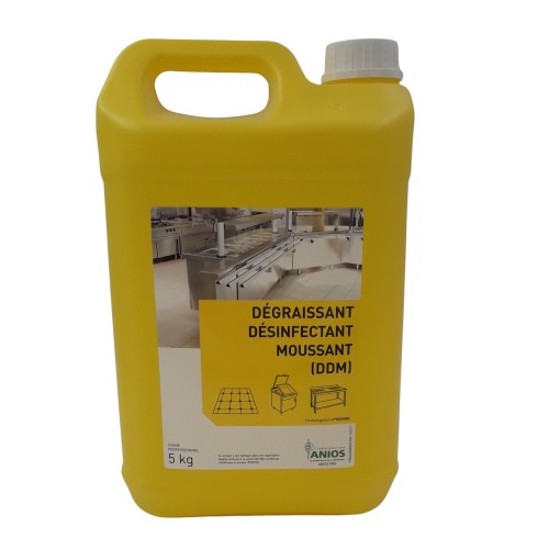 Dégraissant désinfectant moussant  - 5L