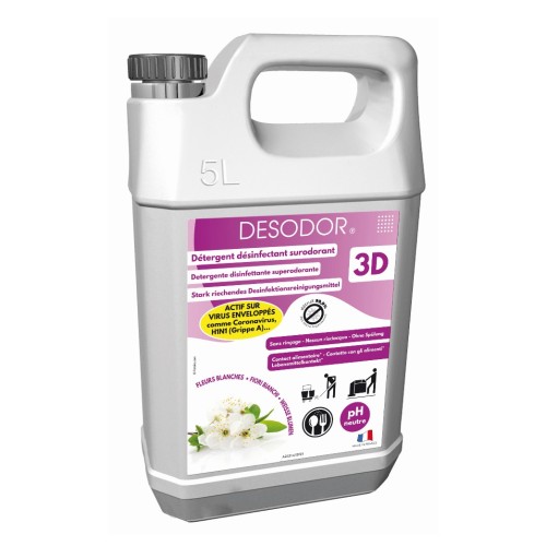 Détergent surodorant désinfectant - 5L
