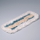 Frange en coton bouclé, largeur 40 cm, avec clip de fixation