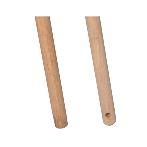 Manche Ø28 longueur 1,4M en bois pour balai cantonnier 