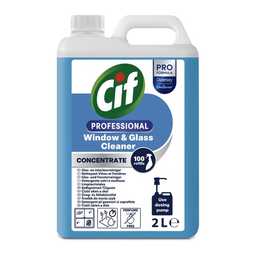 Nettoyant vitres et surfaces Cif Professionel concentré 2L