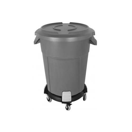 Socle a roulettes pour conteneur 85L