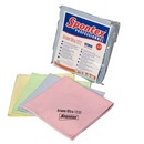 Lavettes microfibre velour SPONTEX - BLEU