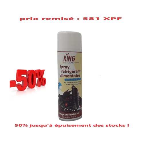 Spray réfrigérant alimentaire 500ml