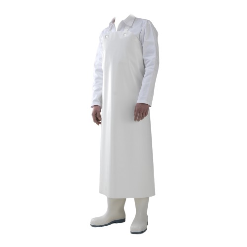 Tablier en polyuréthane DELTA 50 blanc 90x115cm